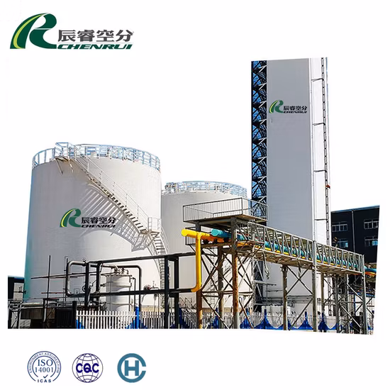 Chenrui Oxygen Generator Seamless Steel Cryogenic Air Separator Plant/Nitrogen/CO2/Hydrogen Gas Cylinder Types