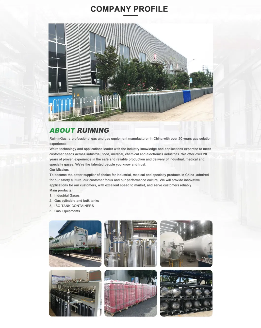 Welded Insulated Industrial Liquid Oxygen Carbon Dioxide Gas Container Cylinder