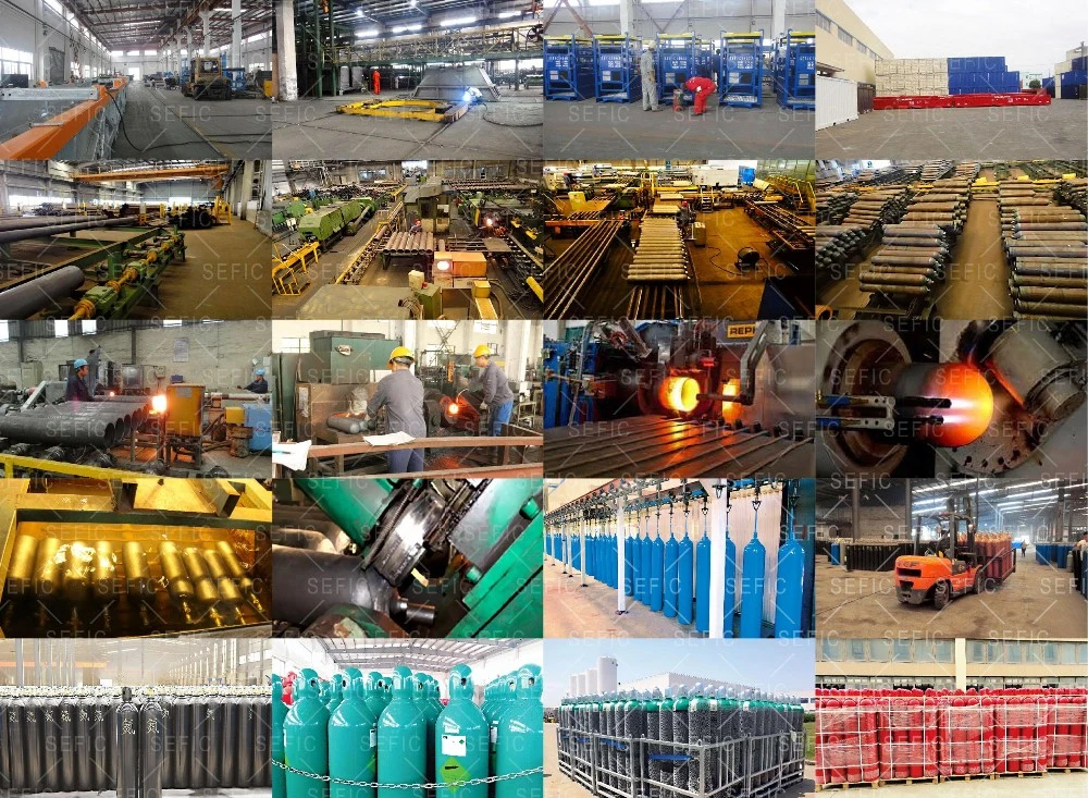 Promotional Wholesale CNG Cylinder Sizes Seamless Steel Gas Cylinder