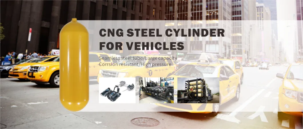 CNG-1 Cylinder for Vehicles CNG Cylinder for NGV CNG Cylinder for Gnv 325-55L for South America