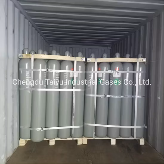 Competitive Price for 99.999% Non-Flammable Gas Helium Gas Cylinders 40L-50L