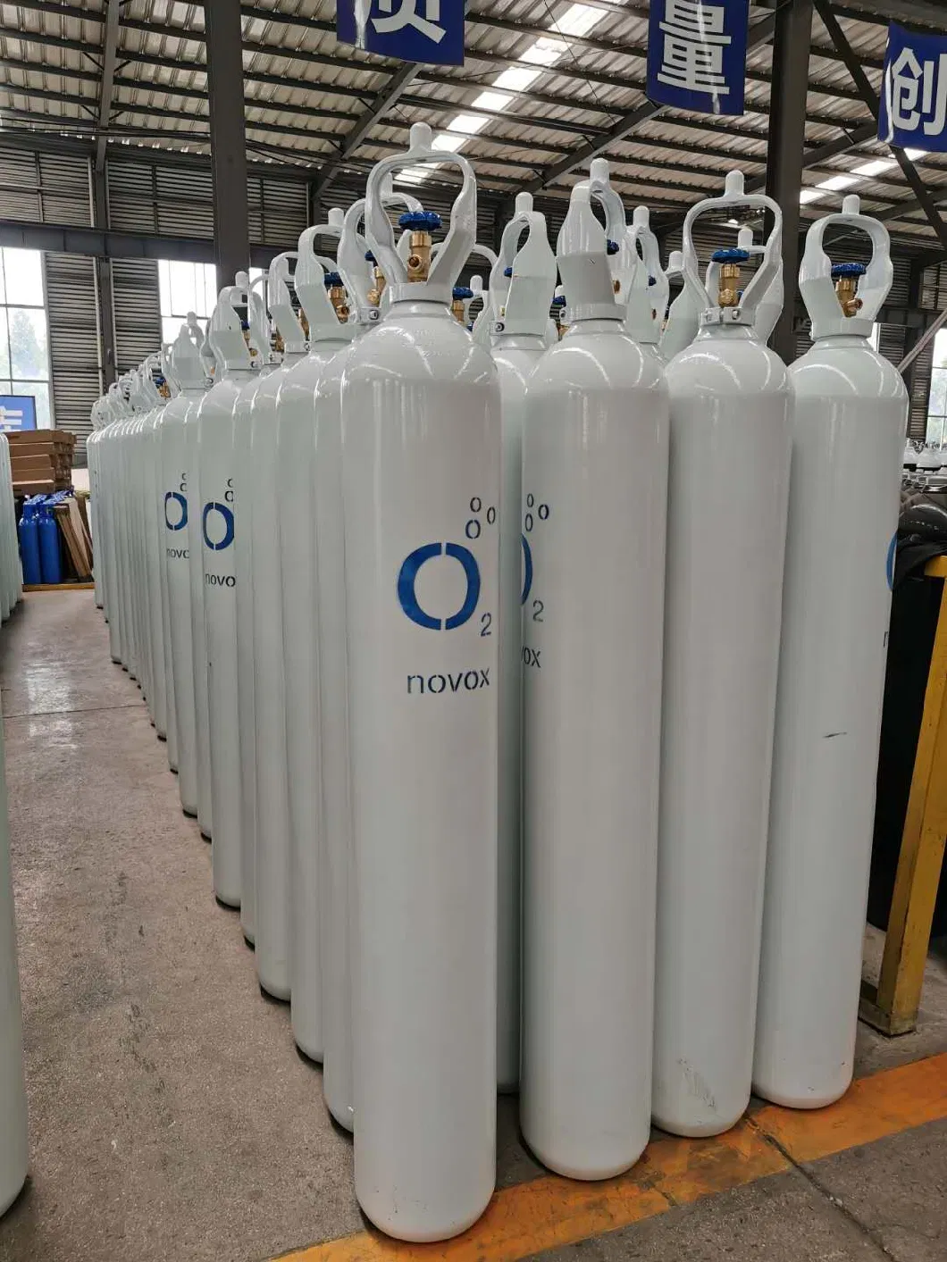 Seamless Oxygen Argon Nitrogen Hydrogen Helium Gas Cylinder with ISO CE Certification