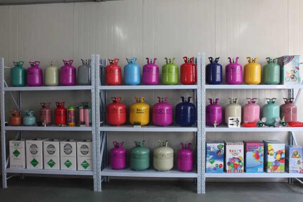 7.1L Durable Empty Tanks Disposable Helium Gas Cylinder