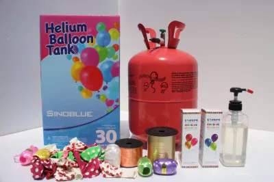 Party Balloon Decoration 13.4L Helium Cylinder 30 Balloon Bottle, Empty Gas Cylinder