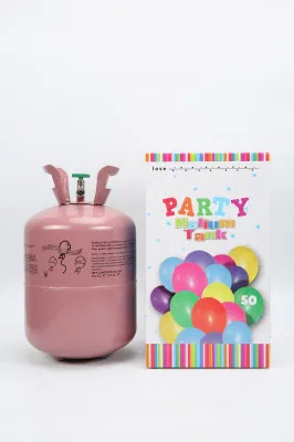 CE Certification 13.4L 27bar Helium Gas Cylinder for 50PCS Balloons