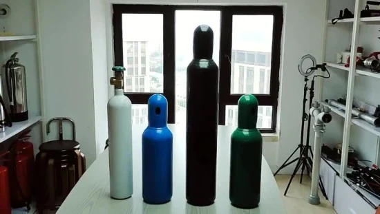 Steel Seamless Hydrogen 6kg Nitrogen Gas Cylinder