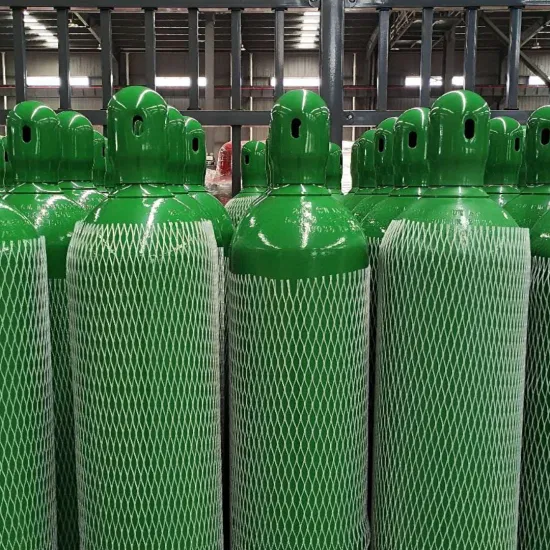 Seamless Steel Industrial Helium Nitrogen Medical Oxygen Gas Cylinder
