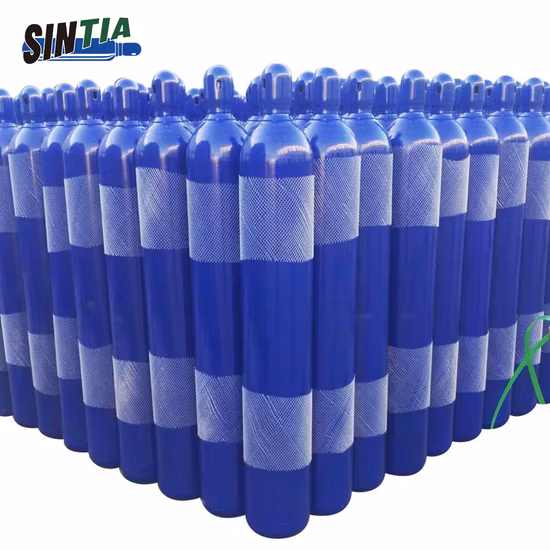 40L Oxygen Cylinder Seamless Steel Gas Bottle Storage Tank Welding Empty Oxygen Cylinders for Home Use for Sale