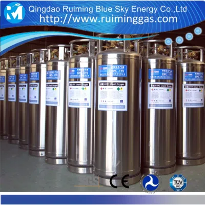 Welded Insulated Industrial Liquid Oxygen Carbon Dioxide Gas Container Cylinder