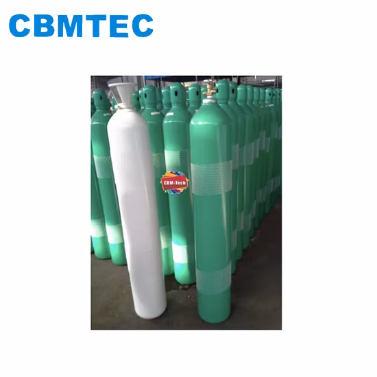 Hot Sale 40L Steel Oxygen Gas Cylinders (W. P. =15Mpa, 6m3) From China Factory