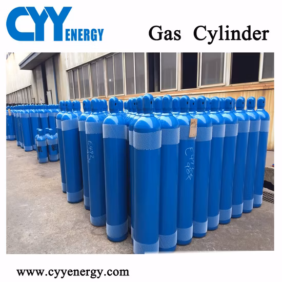 30L High Pressure Oxygen Nitrogen Argon Carbon Dioxide Seamless Steel Welding Gas Cylinder