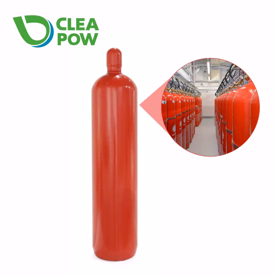 High Quality 150bar Best Sale Fire Fighting 68L Seamless Steel Industrial Medical Oxygen CO2 Gas Cylinder