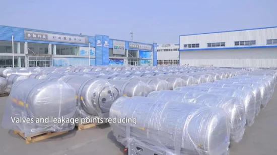 Liquefied Gas Cylinder LPG LNG Gas Filling CNG Cylinder Manufacture for Vehicle